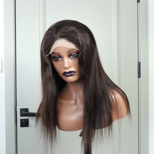 4X4 LACE FRONT INDIAN HUMAN HAIR WIG