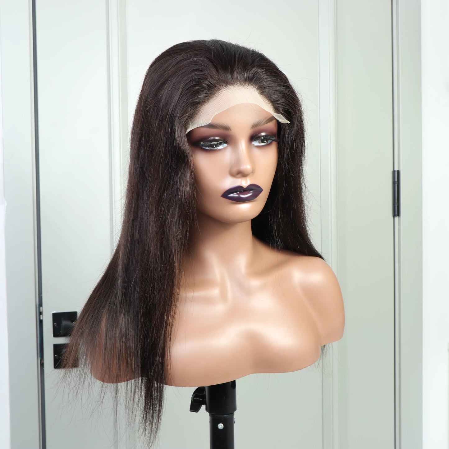 4X4 LACE FRONT INDIAN HUMAN HAIR WIG