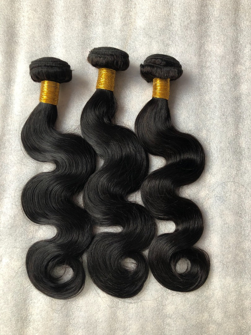 3 PCS BODY WAVE HUMAN HAIR BUNDLES